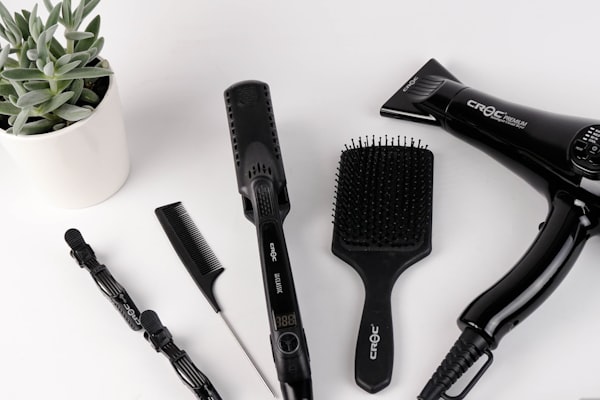 Precision haircut and styling